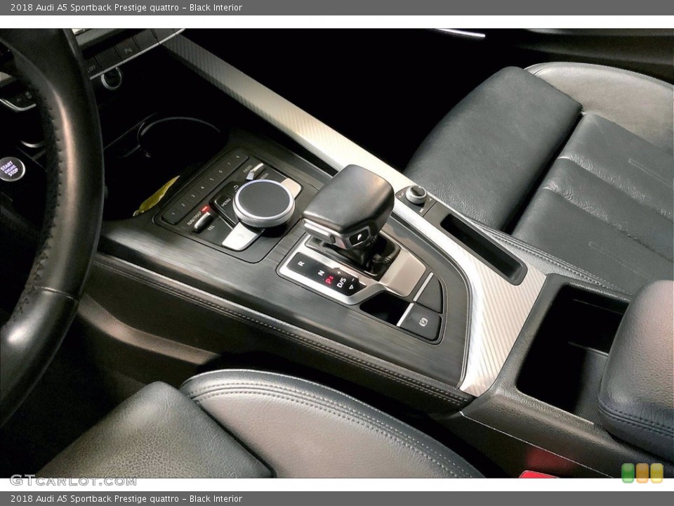 Black Interior Controls for the 2018 Audi A5 Sportback Prestige quattro #144080996