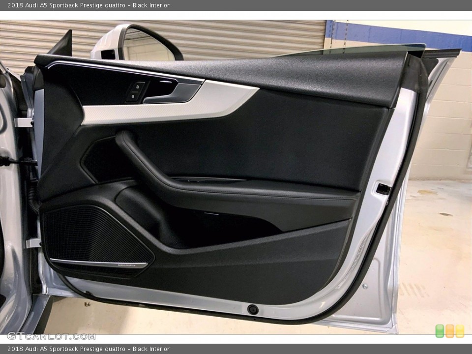 Black Interior Door Panel for the 2018 Audi A5 Sportback Prestige quattro #144081173