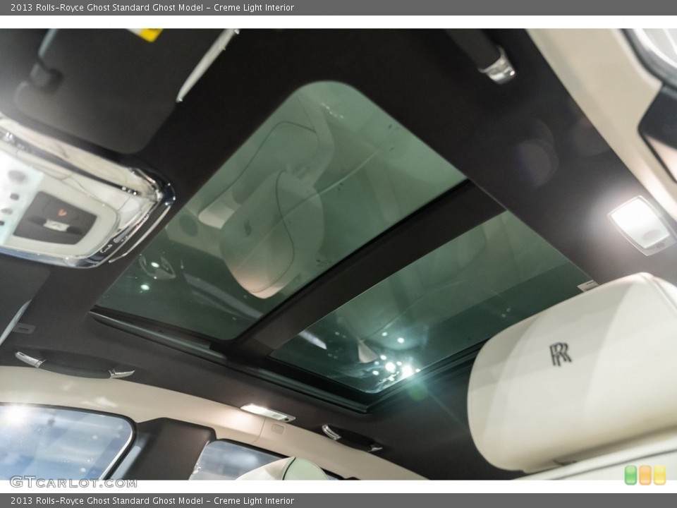 Creme Light Interior Sunroof for the 2013 Rolls-Royce Ghost  #144081257