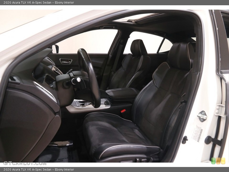 Ebony Interior Front Seat for the 2020 Acura TLX V6 A-Spec Sedan #144081584