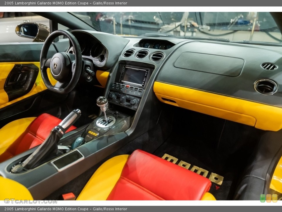 Giallo/Rosso 2005 Lamborghini Gallardo Interiors