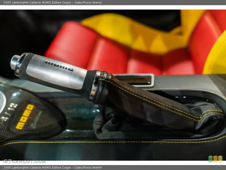 Giallo/Rosso Interior Controls for the 2005 Lamborghini Gallardo MOMO Edition Coupe #144081839
