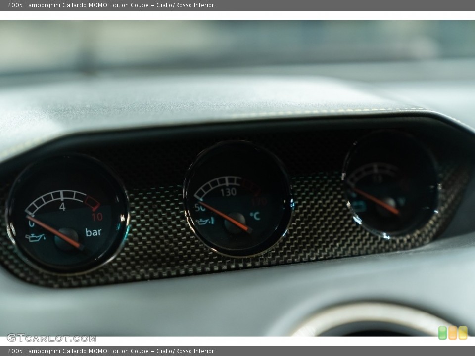 Giallo/Rosso Interior Gauges for the 2005 Lamborghini Gallardo MOMO Edition Coupe #144081845