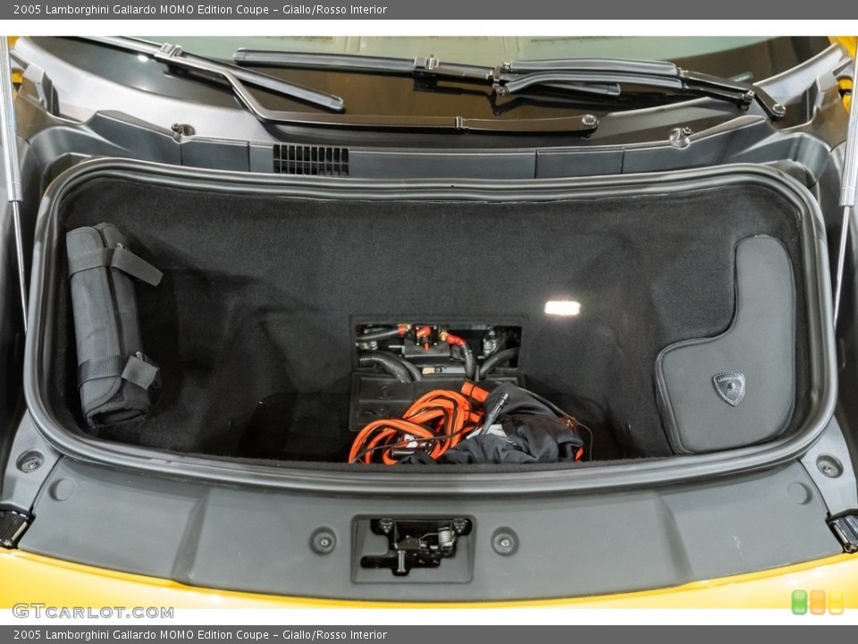 Giallo/Rosso Interior Trunk for the 2005 Lamborghini Gallardo MOMO Edition Coupe #144081992