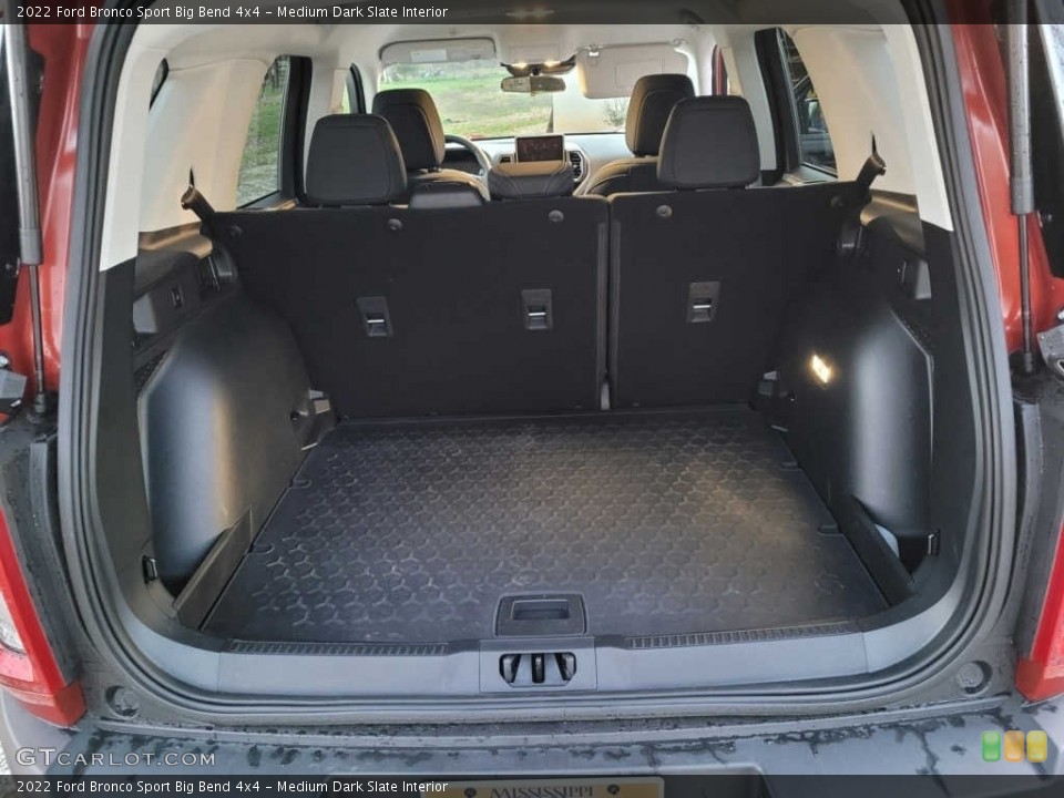 Medium Dark Slate Interior Trunk for the 2022 Ford Bronco Sport Big Bend 4x4 #144083807