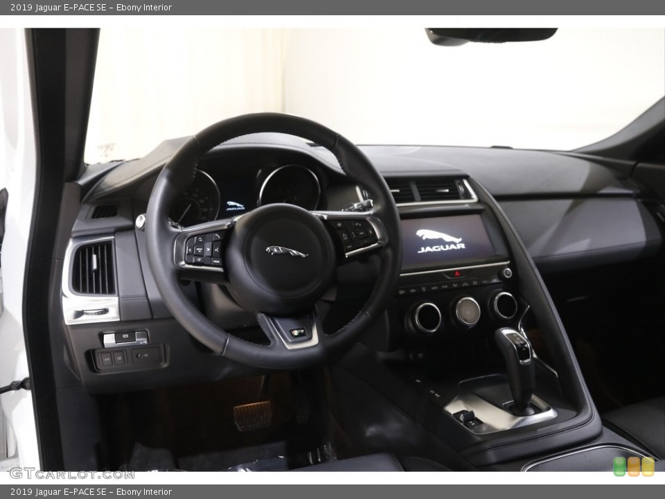 Ebony Interior Dashboard for the 2019 Jaguar E-PACE SE #144087746