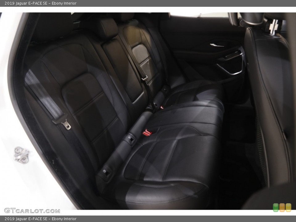Ebony Interior Rear Seat for the 2019 Jaguar E-PACE SE #144087926