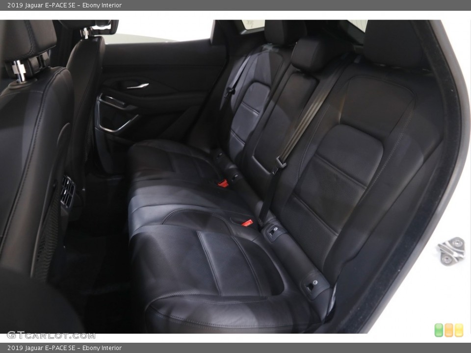 Ebony Interior Rear Seat for the 2019 Jaguar E-PACE SE #144087938
