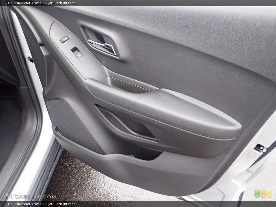 Jet Black Interior Door Panel for the 2019 Chevrolet Trax LS #144092588