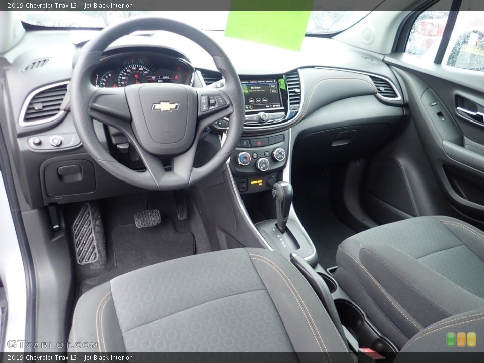 Jet Black Interior Front Seat for the 2019 Chevrolet Trax LS #144092621