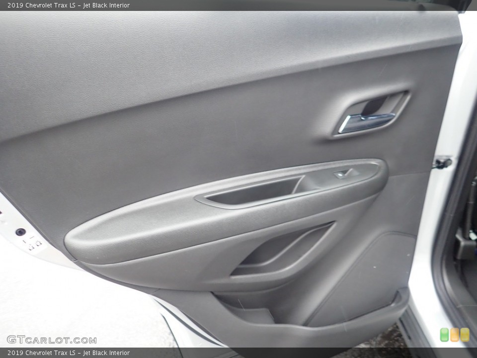 Jet Black Interior Door Panel for the 2019 Chevrolet Trax LS #144092642
