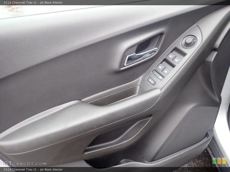 Jet Black Interior Door Panel for the 2019 Chevrolet Trax LS #144092654