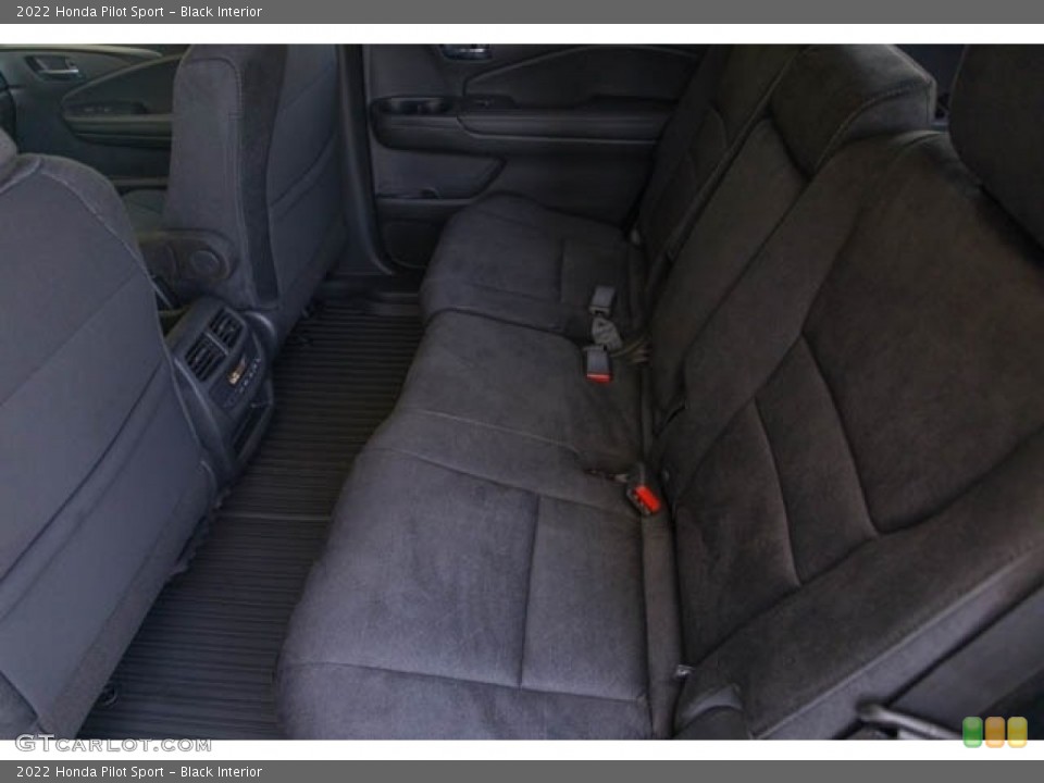 Black Interior Rear Seat for the 2022 Honda Pilot Sport #144098291