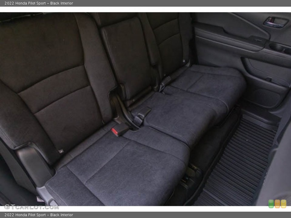 Black Interior Rear Seat for the 2022 Honda Pilot Sport #144098564