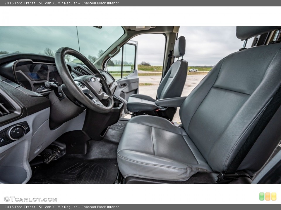 Charcoal Black 2016 Ford Transit Interiors