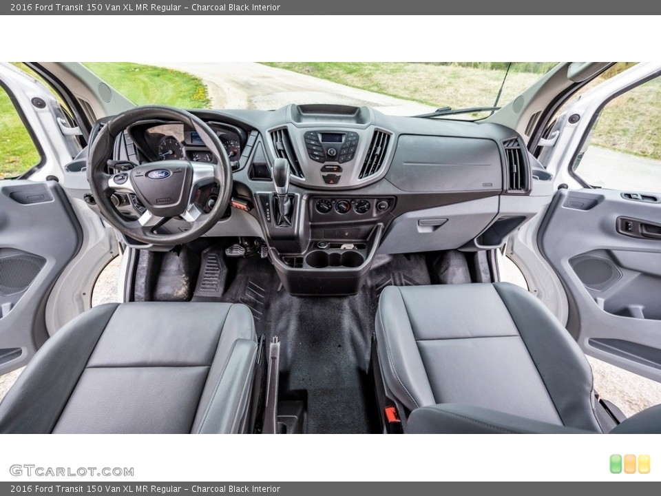 Charcoal Black Interior Photo for the 2016 Ford Transit 150 Van XL MR Regular #144099470