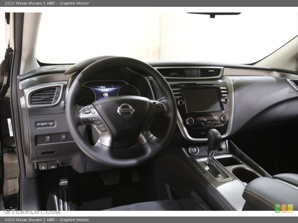 Graphite Interior Dashboard for the 2020 Nissan Murano S AWD #144100415