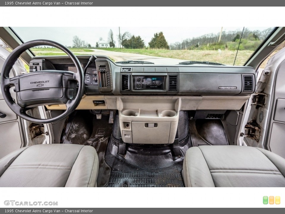 Charcoal Interior Dashboard for the 1995 Chevrolet Astro Cargo Van #144101624