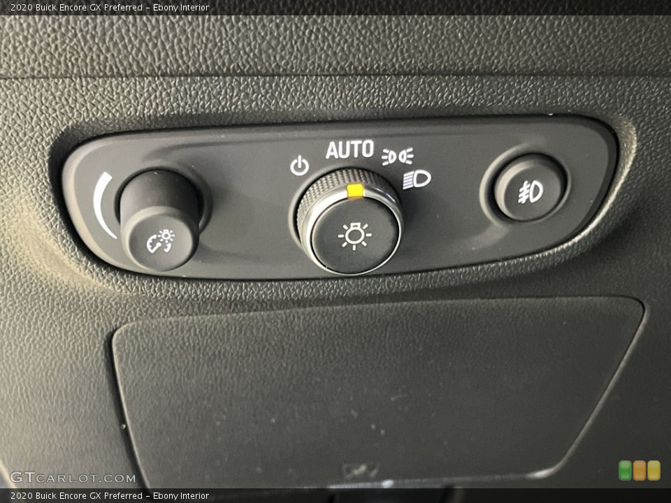 Ebony Interior Controls for the 2020 Buick Encore GX Preferred #144102879