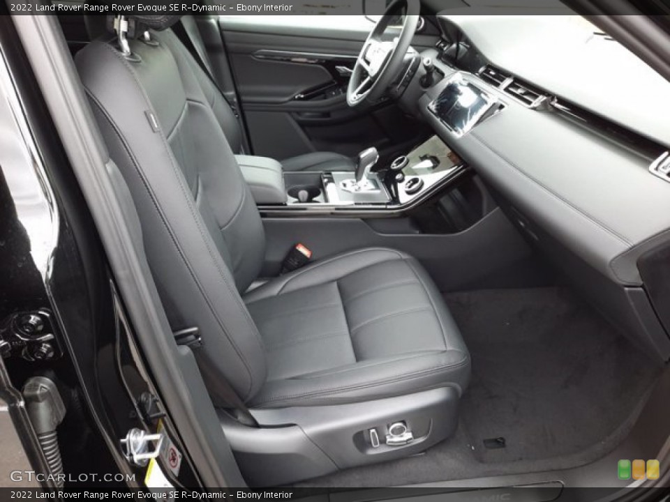 Ebony Interior Front Seat for the 2022 Land Rover Range Rover Evoque SE R-Dynamic #144103428