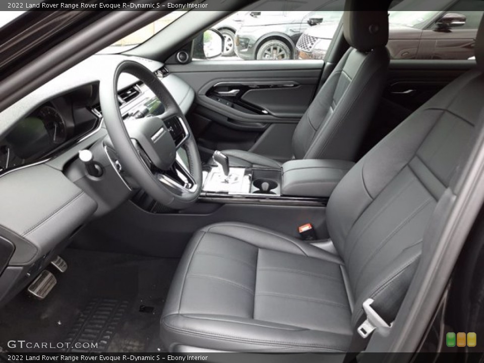 Ebony Interior Front Seat for the 2022 Land Rover Range Rover Evoque R-Dynamic S #144104292