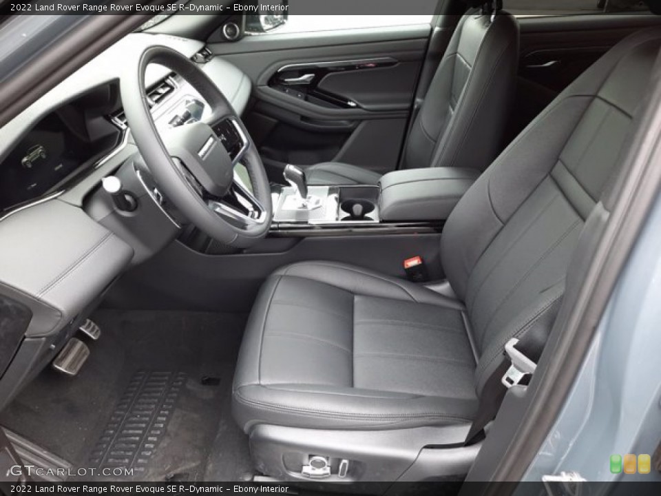 Ebony 2022 Land Rover Range Rover Evoque Interiors