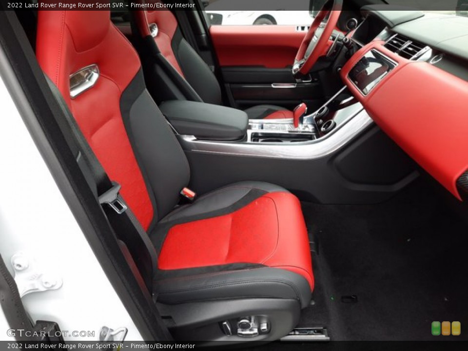 Pimento/Ebony Interior Photo for the 2022 Land Rover Range Rover Sport SVR #144105126
