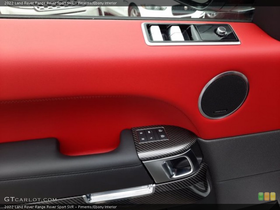 Pimento/Ebony Interior Door Panel for the 2022 Land Rover Range Rover Sport SVR #144105288