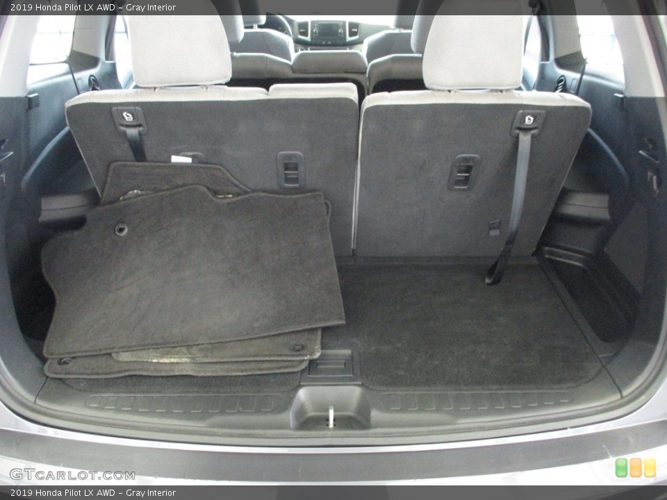 Gray Interior Trunk for the 2019 Honda Pilot LX AWD #144105471