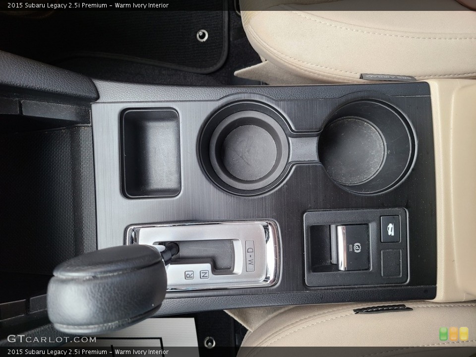 Warm Ivory Interior Transmission for the 2015 Subaru Legacy 2.5i Premium #144108739