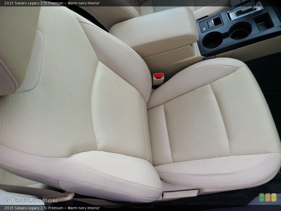 Warm Ivory Interior Front Seat for the 2015 Subaru Legacy 2.5i Premium #144109138