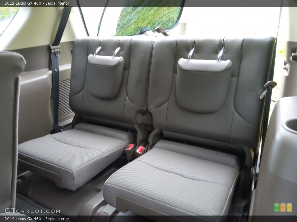 Sepia Interior Rear Seat for the 2019 Lexus GX 460 #144110710