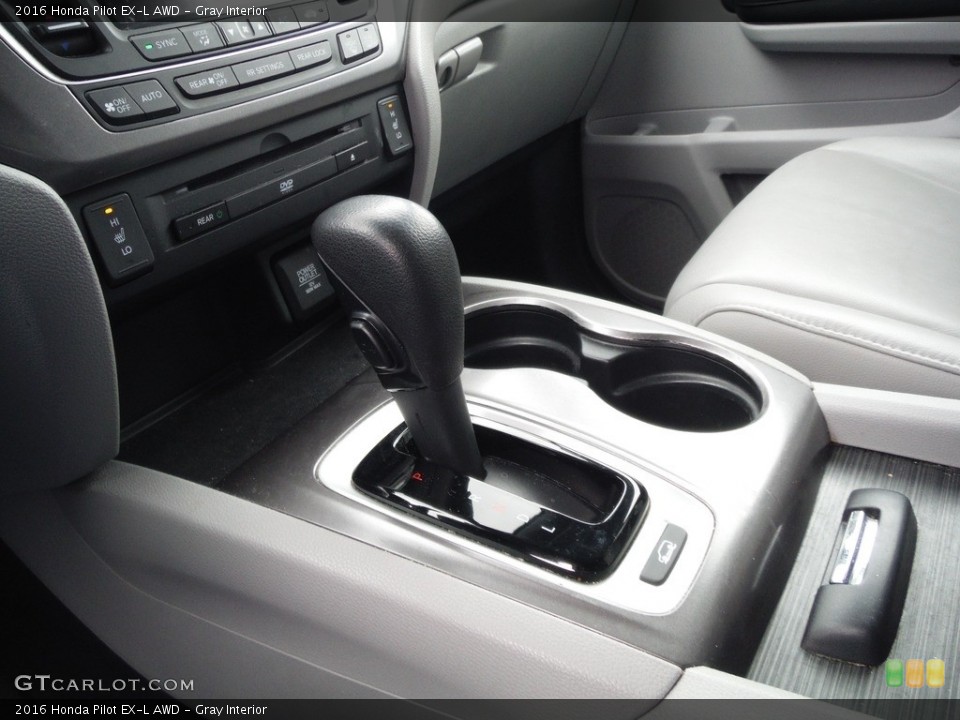 Gray Interior Transmission for the 2016 Honda Pilot EX-L AWD #144112522