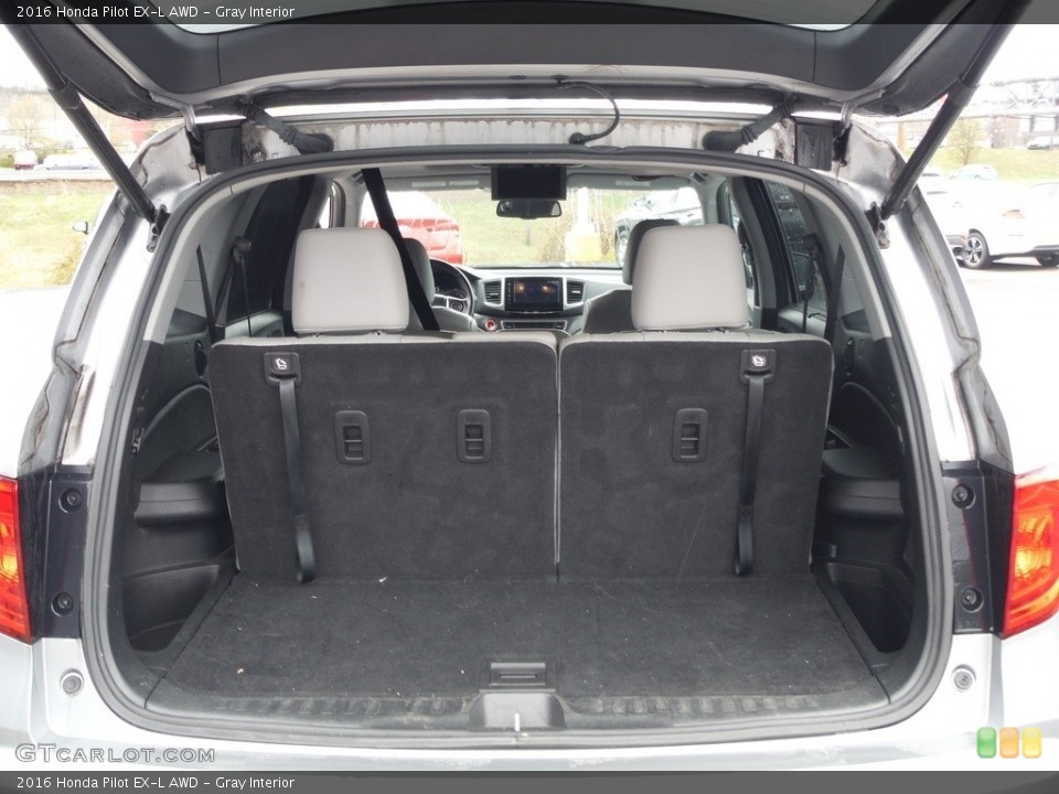 Gray Interior Trunk for the 2016 Honda Pilot EX-L AWD #144112837