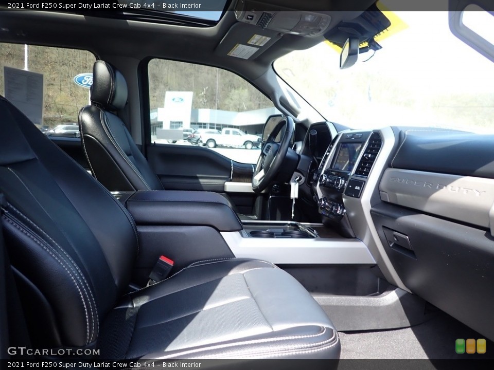 Black 2021 Ford F250 Super Duty Interiors
