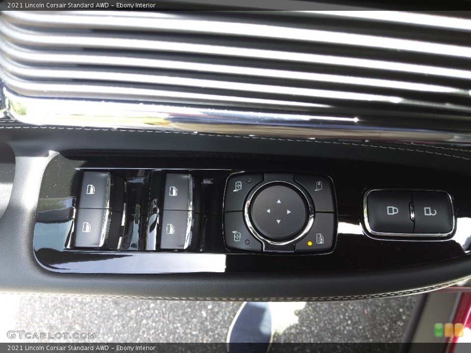 Ebony Interior Controls for the 2021 Lincoln Corsair Standard AWD #144120360