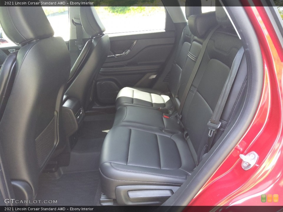 Ebony Interior Rear Seat for the 2021 Lincoln Corsair Standard AWD #144120387