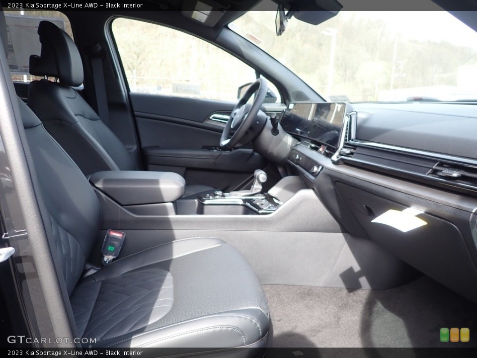 Black Interior Front Seat for the 2023 Kia Sportage X-Line AWD #144120694