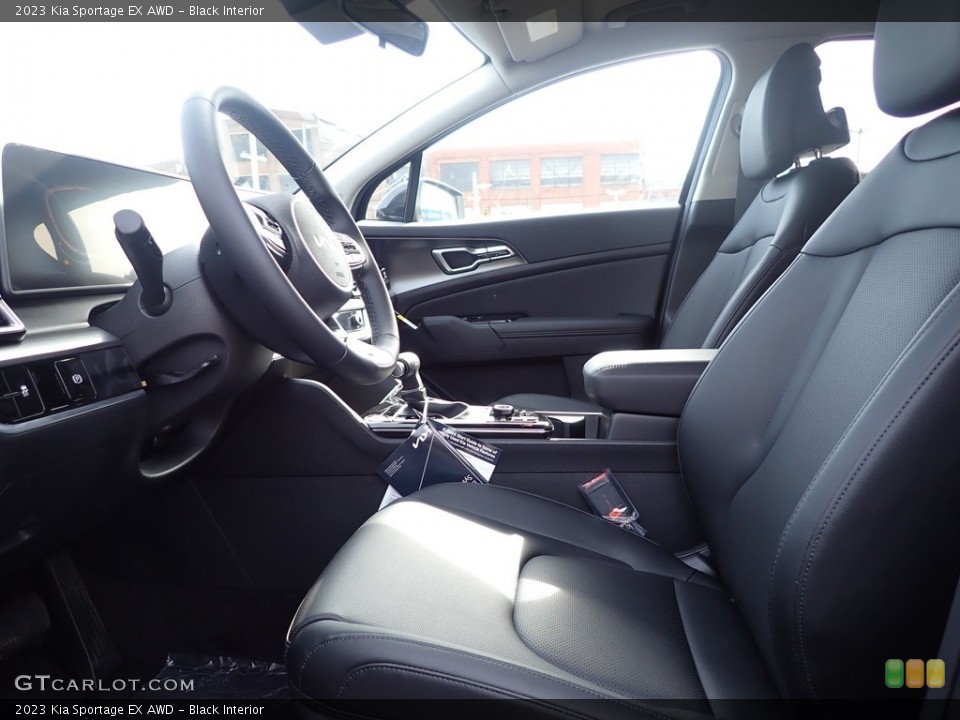 Black 2023 Kia Sportage Interiors