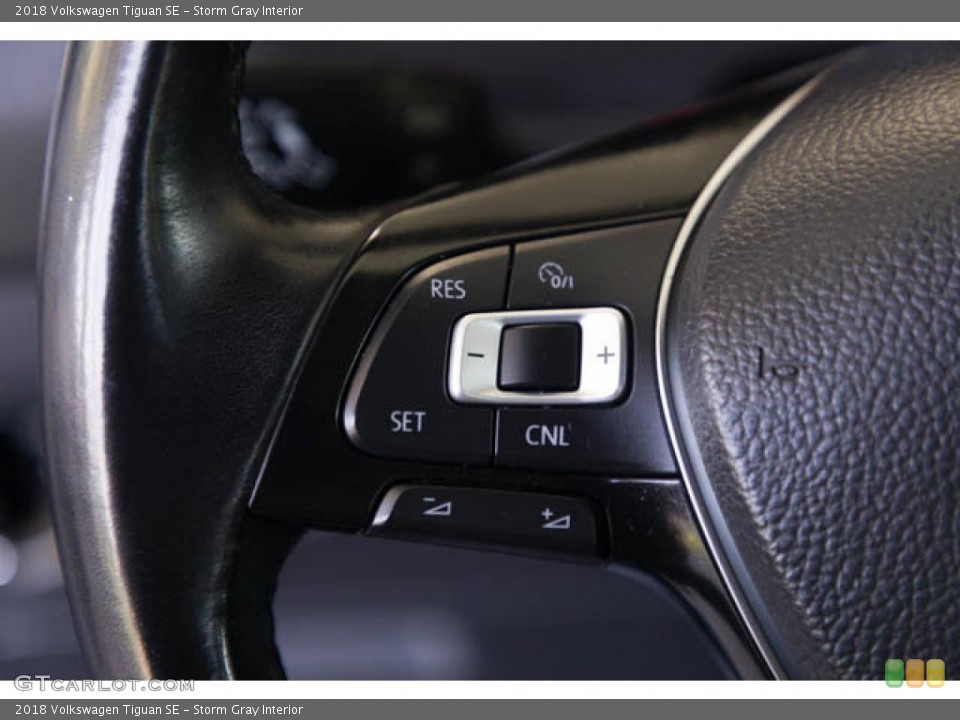 Storm Gray Interior Steering Wheel for the 2018 Volkswagen Tiguan SE #144126989