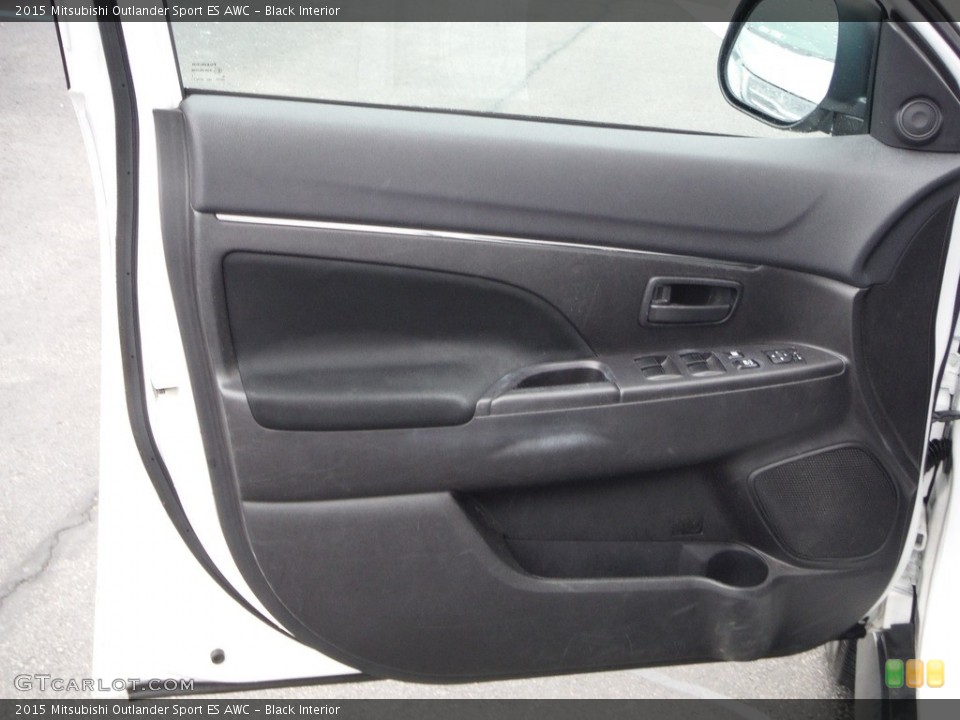Black Interior Door Panel for the 2015 Mitsubishi Outlander Sport ES AWC #144129386