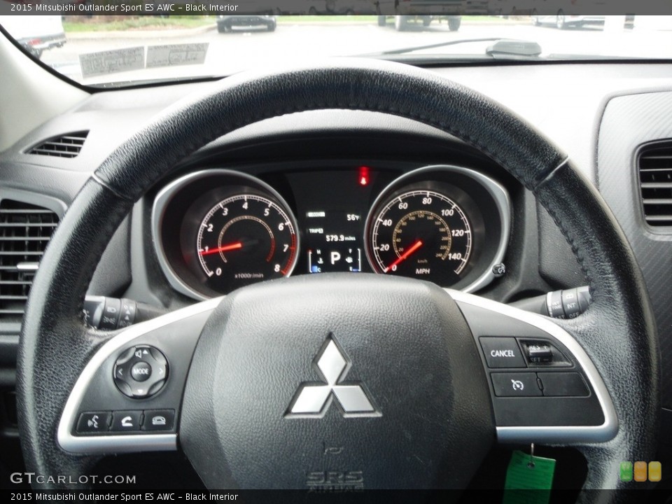 Black Interior Steering Wheel for the 2015 Mitsubishi Outlander Sport ES AWC #144129551