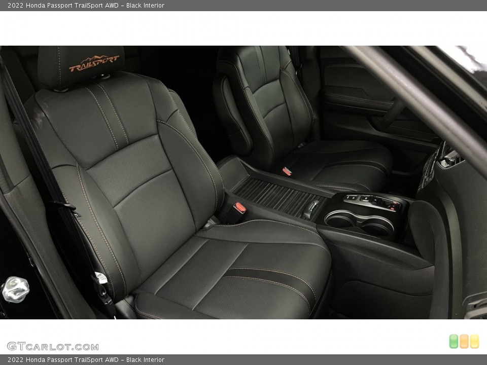 Black Interior Front Seat for the 2022 Honda Passport TrailSport AWD #144131486