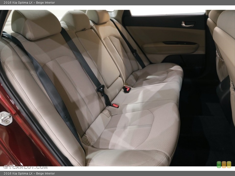Beige Interior Rear Seat for the 2016 Kia Optima LX #144133093