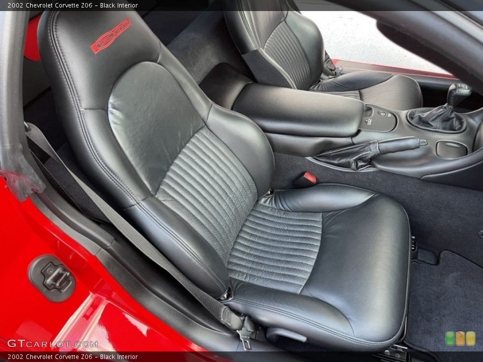 Black Interior Photo for the 2002 Chevrolet Corvette Z06 #144134683