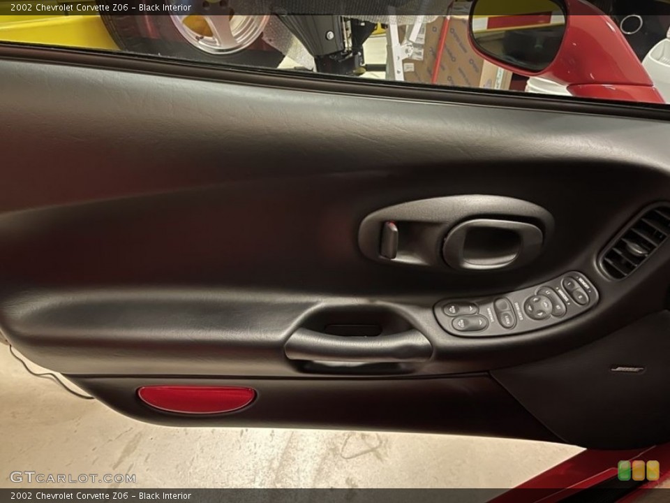 Black Interior Door Panel for the 2002 Chevrolet Corvette Z06 #144134920