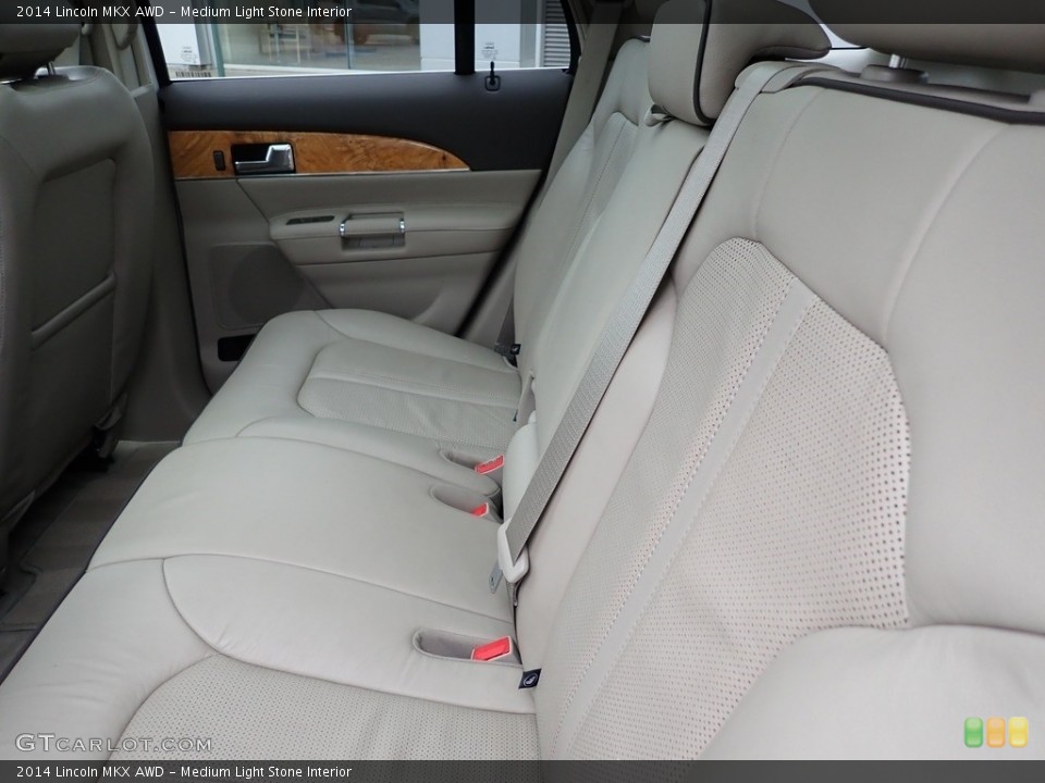 Medium Light Stone Interior Rear Seat for the 2014 Lincoln MKX AWD #144136000