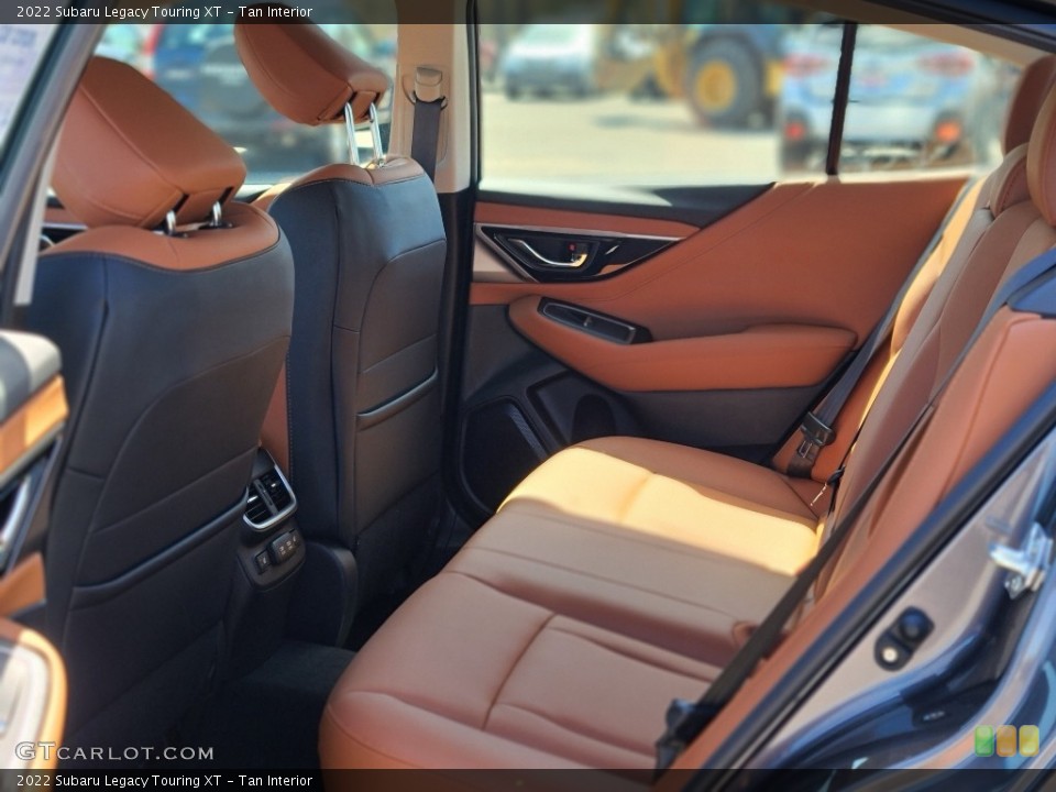 Tan Interior Rear Seat for the 2022 Subaru Legacy Touring XT #144137449