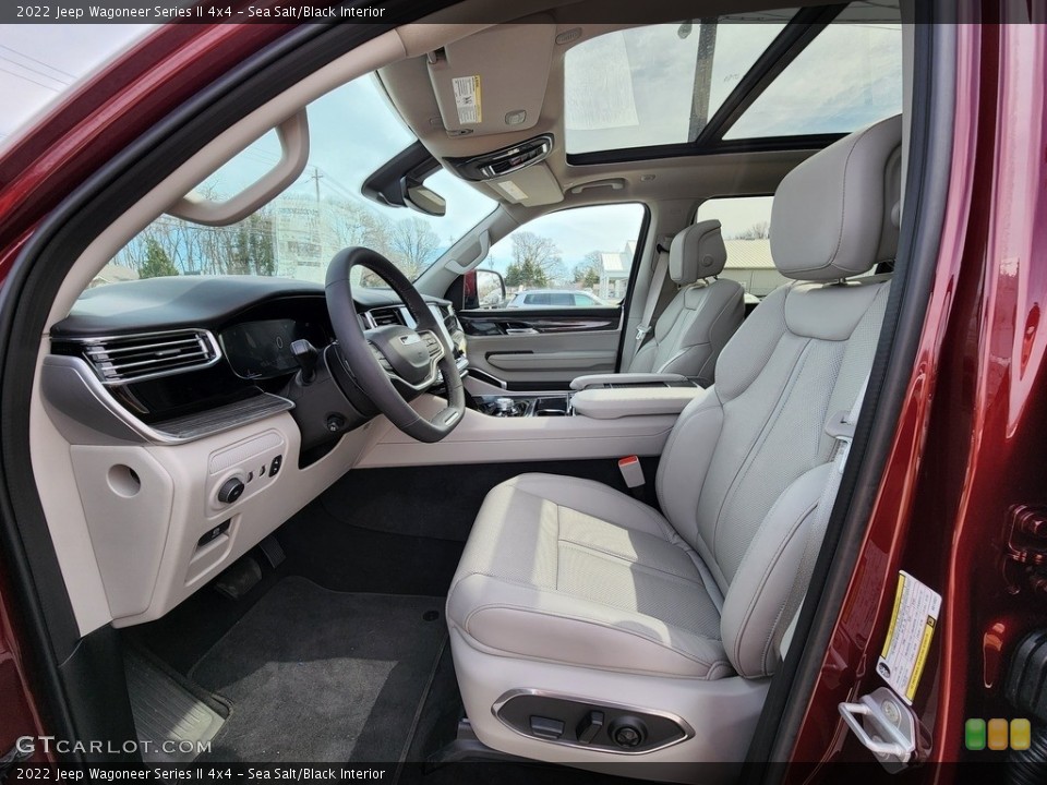 Sea Salt/Black Interior Photo for the 2022 Jeep Wagoneer Series II 4x4 #144137482
