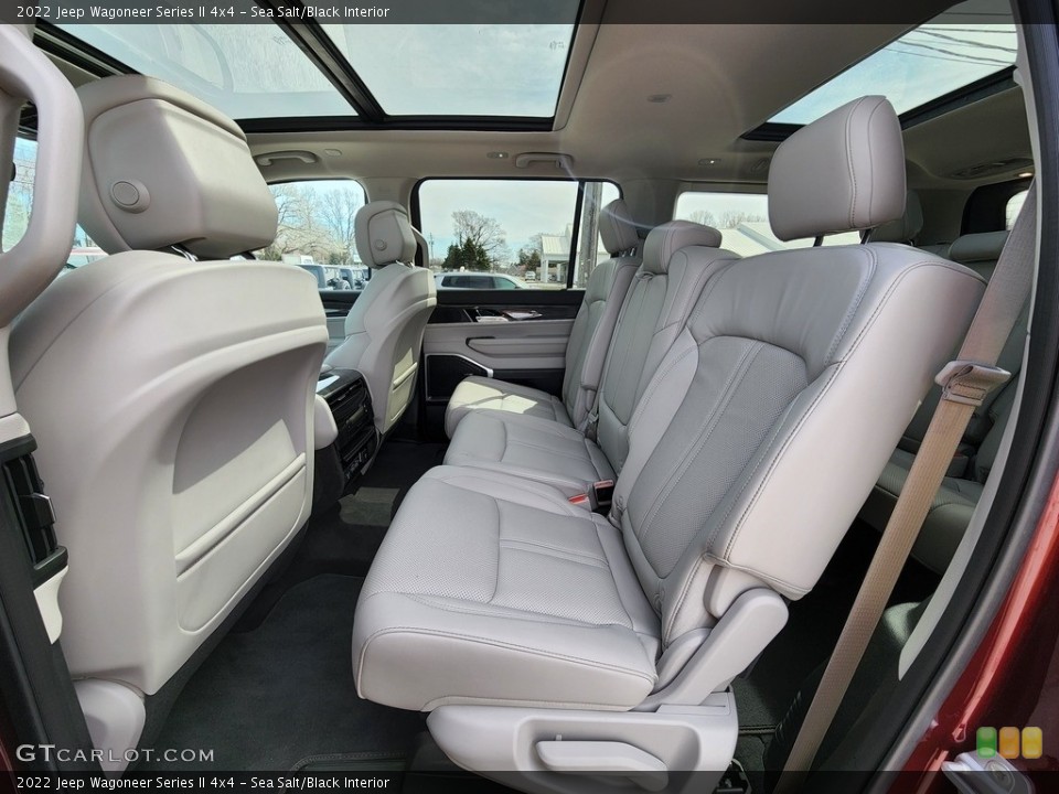 Sea Salt/Black Interior Rear Seat for the 2022 Jeep Wagoneer Series II 4x4 #144137506